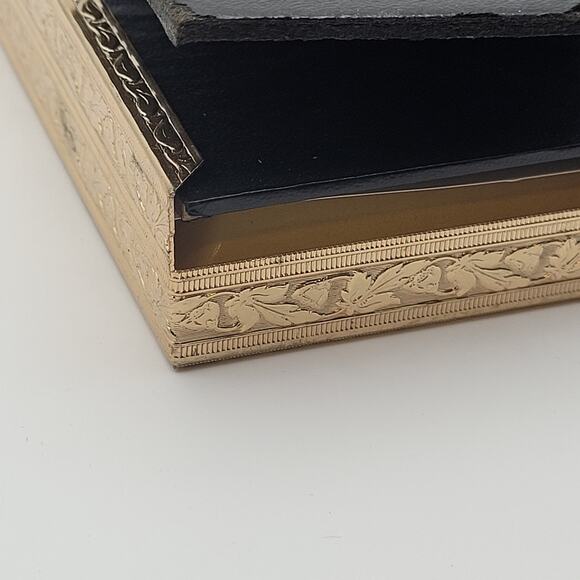 Vintage Gold Toned Frame Art Optional Oval Deep Insert 8x6in Wall Hanging Shelf - Picture 4 of 16